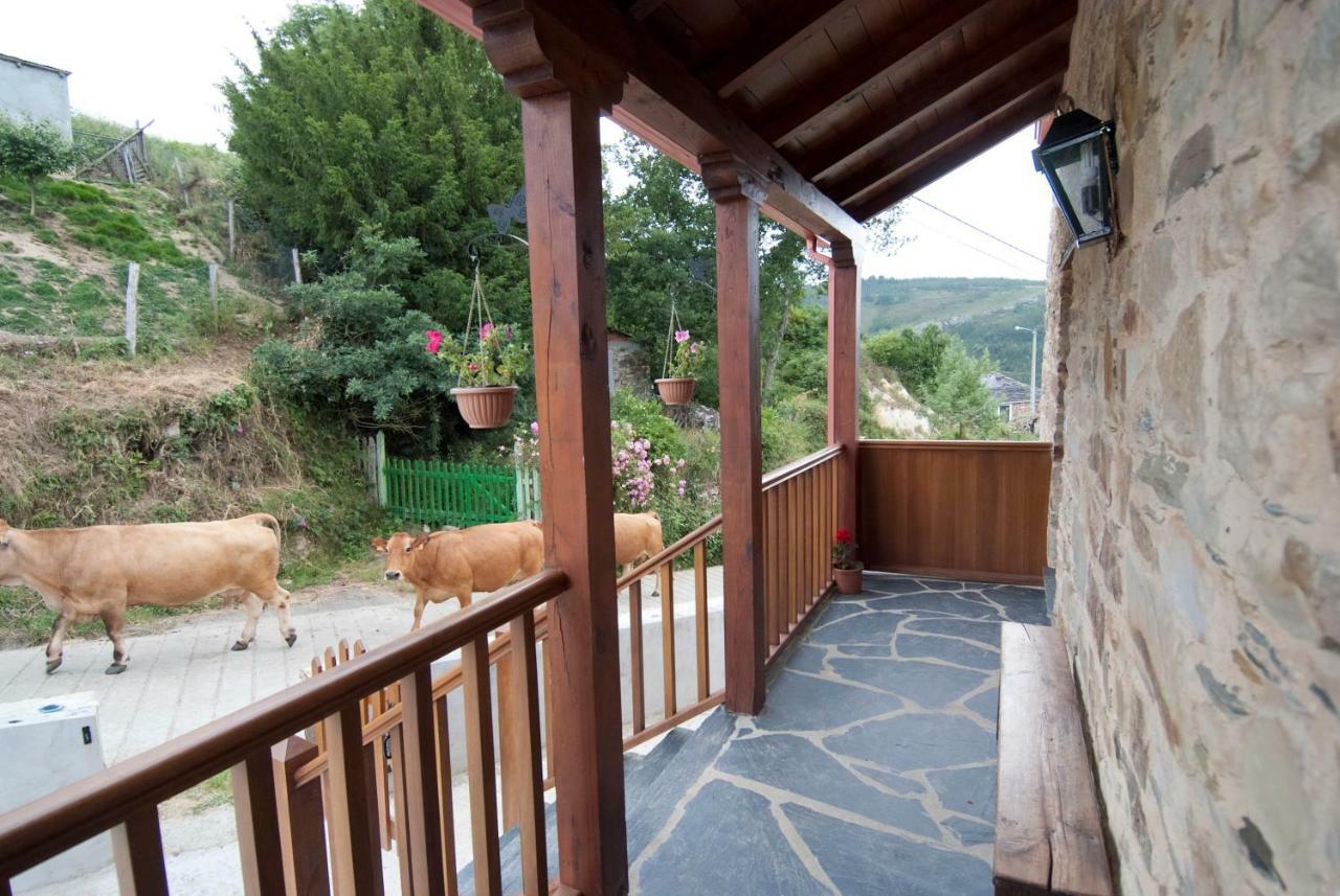 Apartamentos Rurales Tia Vicenta Santa Eulalia de Oscos Dış mekan fotoğraf